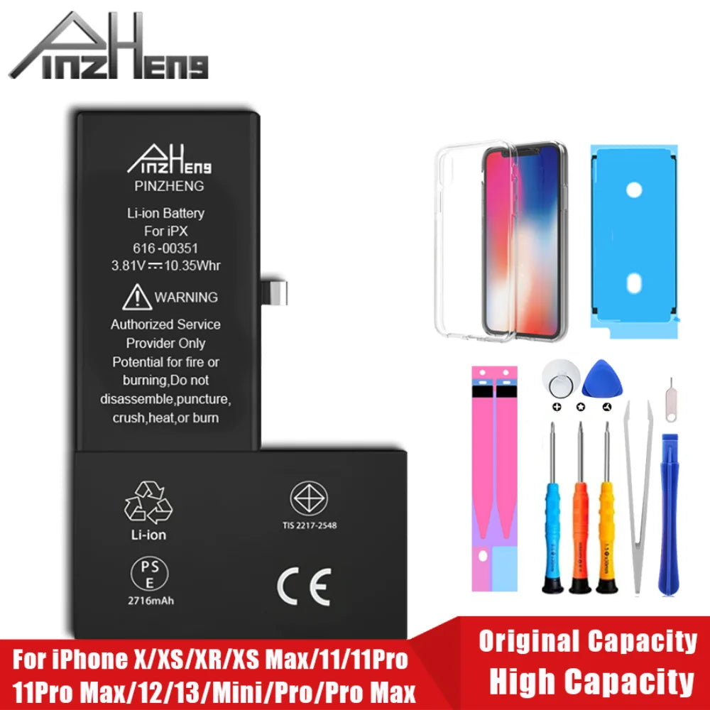 PINZHENG Hochkapazitäts-Akku für iPhone