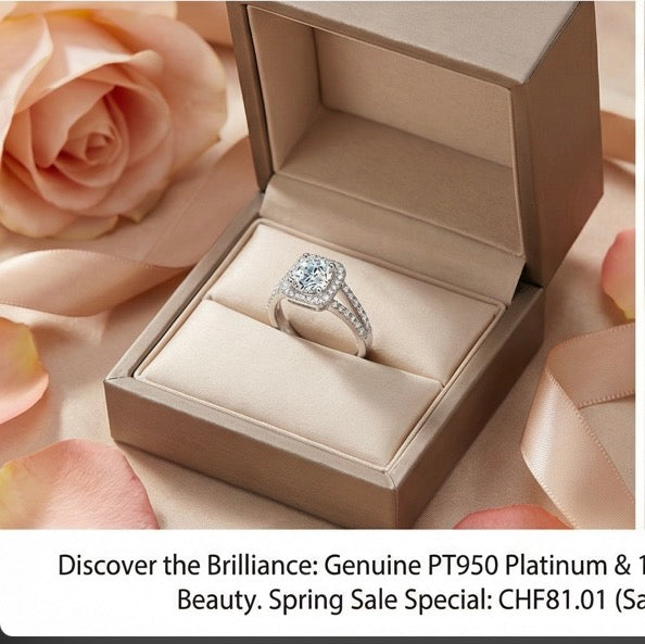 Platinring (1 Karat)