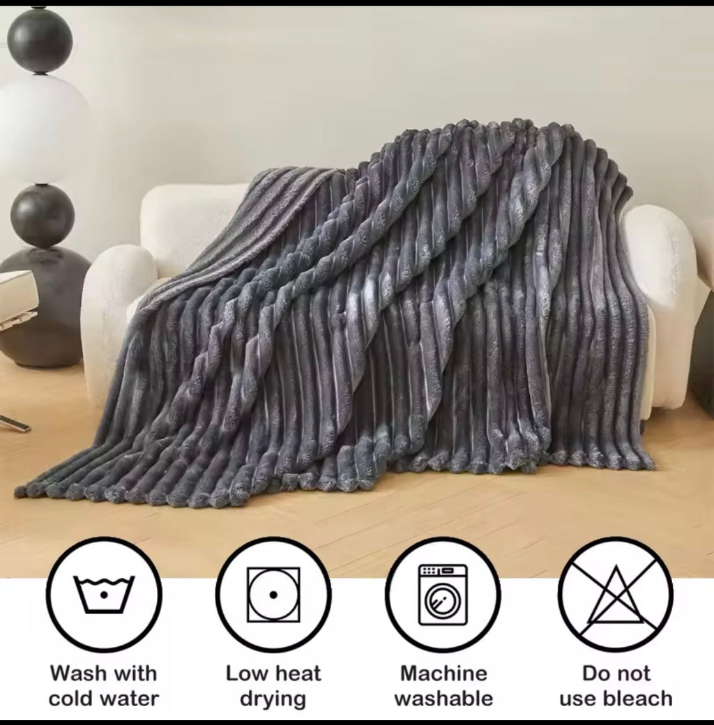 Flauschige Kuscheldecke