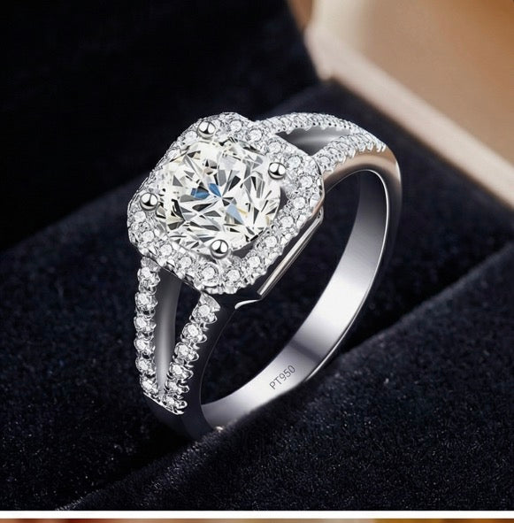 Platinring (1 Karat)