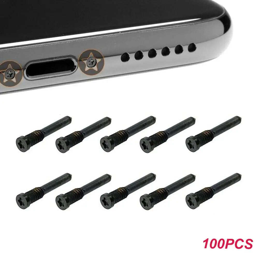 100 Stück Boden-Schrauben für Apple iPhone Reparatur