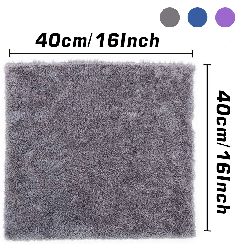 Mikrofaser Auto-Trockentücher Set 40x40cm - 3/5/10 Stück, 350GSM, Kratzfrei