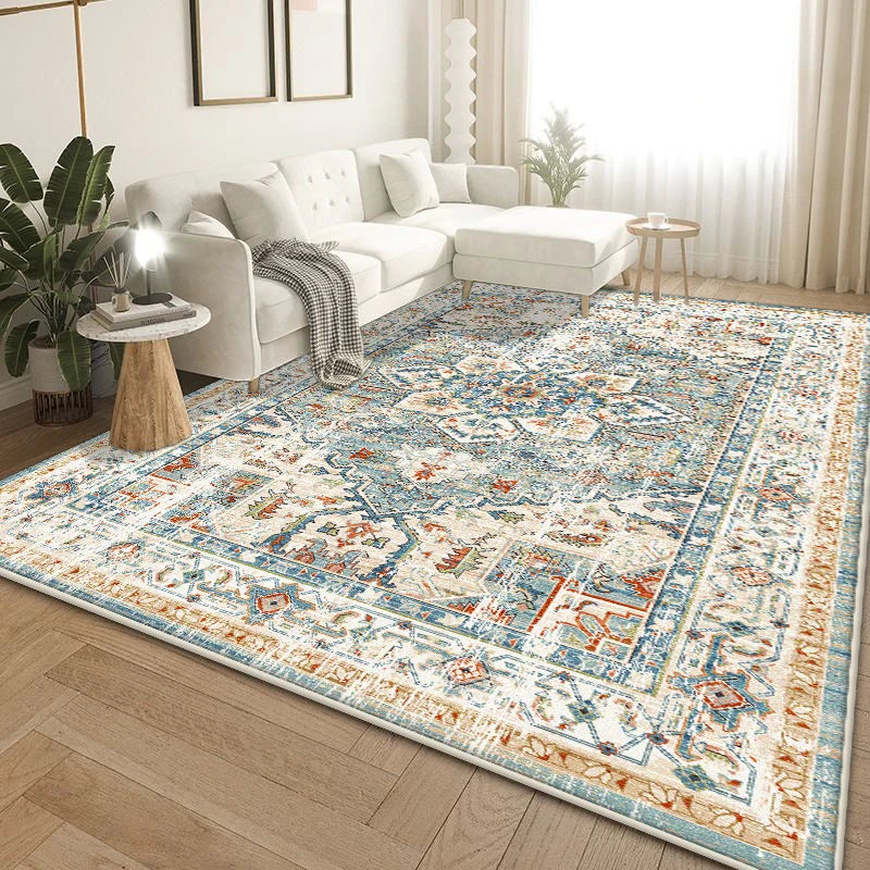 Retro Teppich für Wohnzimmer Dekoration