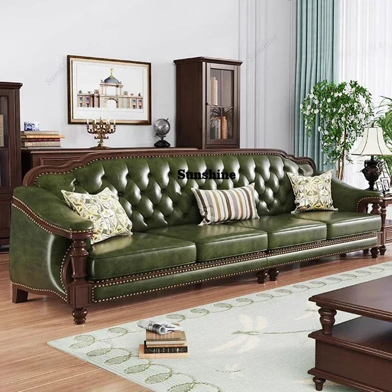 Leather Lazy Living Room Sofas Couch Armchair Recliner Mid Century Sofas Relaxing Multifunctional Divano Garden Furniture Sets
