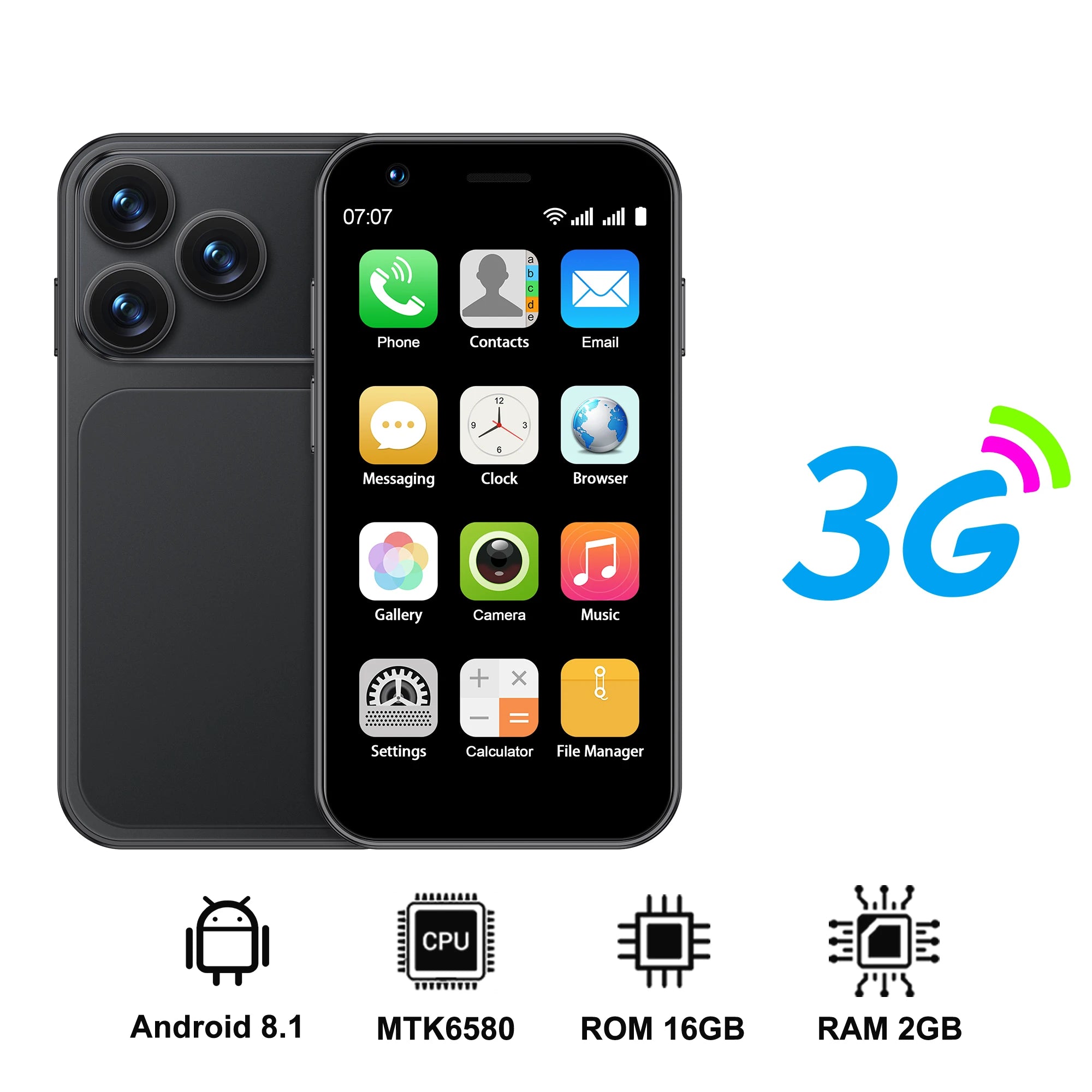 SERVO 18SE MINI Kleines Android Smartphone