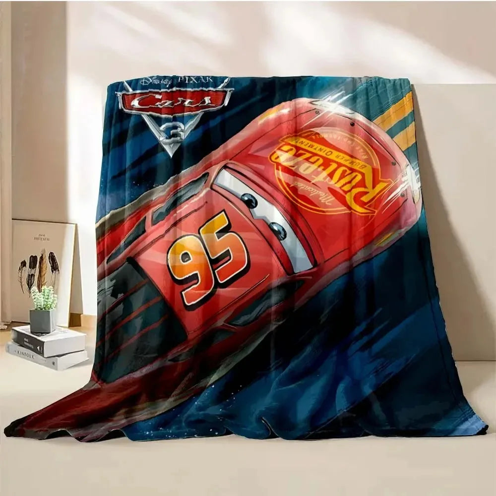 Pixar Cars Lightning McQueen Flanelldecke