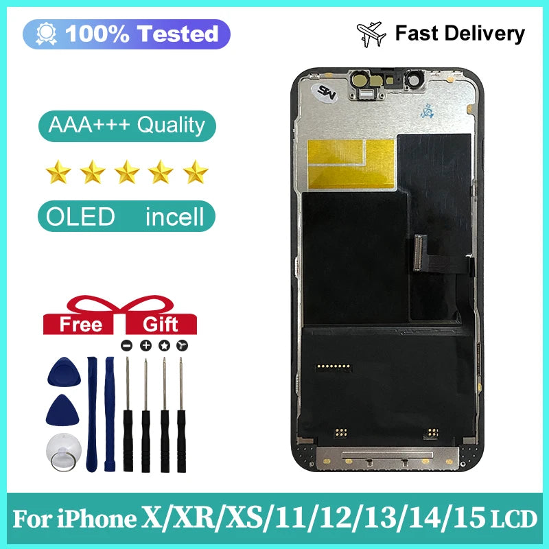 OLED Display für iPhone X XR XS MAX 11 11 Pro 12 Pro