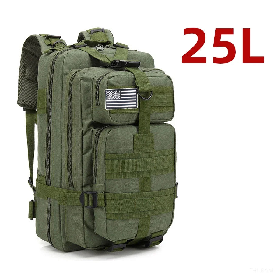 25L/50L Robuster Nylon Wasserdichter Taktischer Rucksack