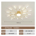 Moderne Designer LED Deckenlampe - Kreative Spiral-Leuchte für Wohnzimmer und Esszimmer