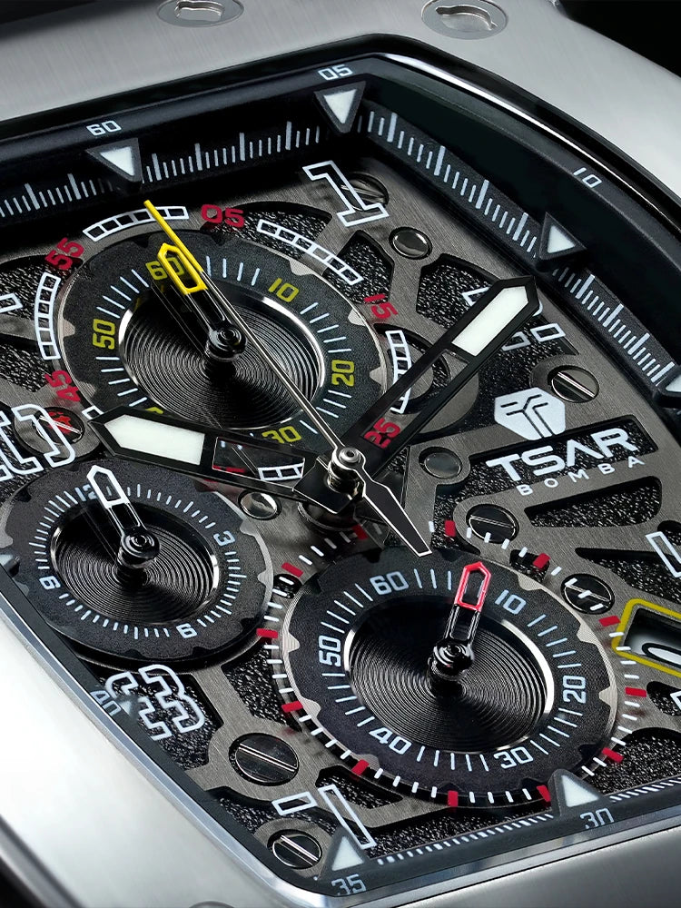 TSAR BOMBA Herrenuhr Luxus Design
