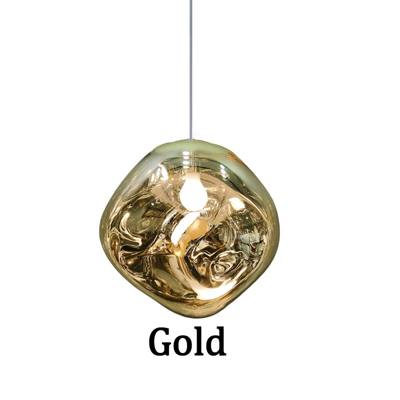 Moderne Lava LED Kronleuchter
