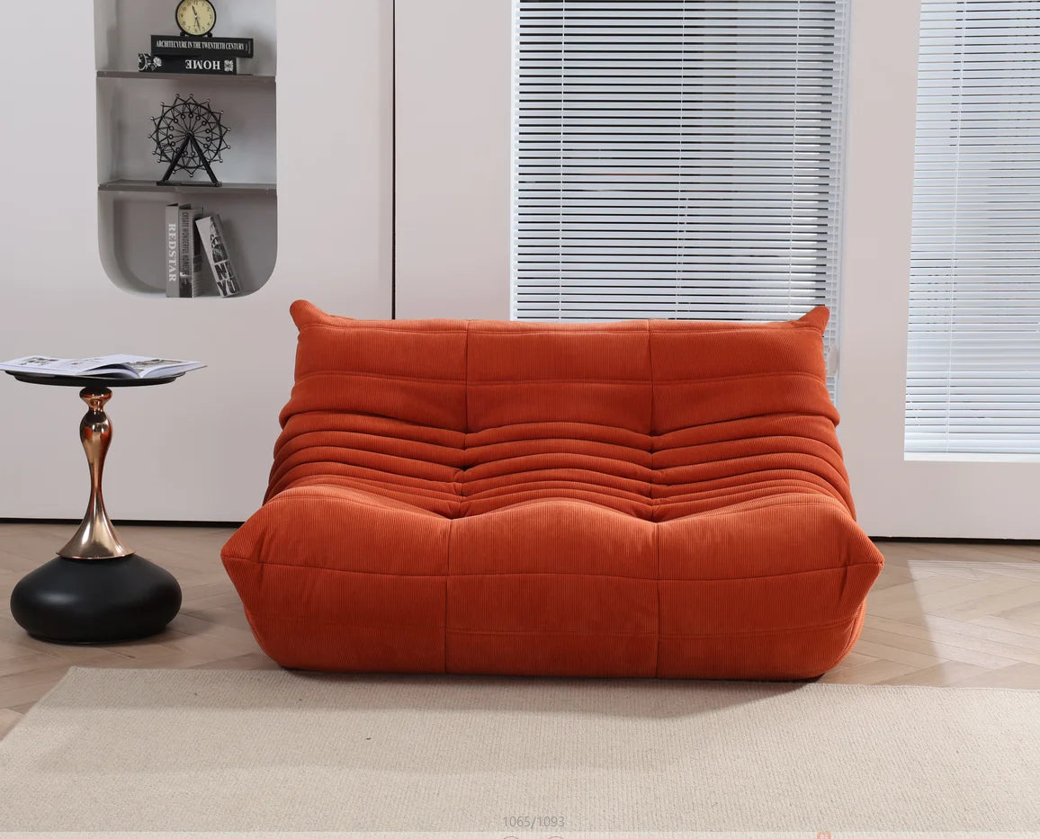 Caterpillar Lounge Sessel – Moderner Lazy Sofa für Balkon & Büro