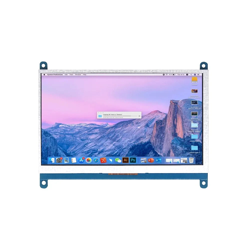 7 Zoll Raspberry Pi Monitor 1024x600 IPS Touchscreen Display für Pi 4/3/2/B/B+/A+