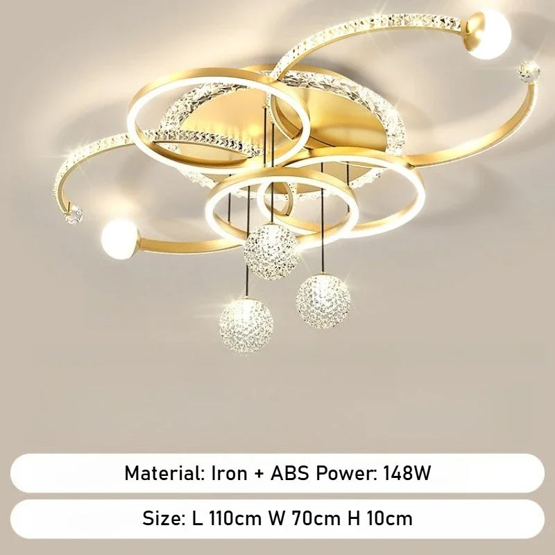 Moderne LED Deckenleuchte für Wohnzimmer Dekoration