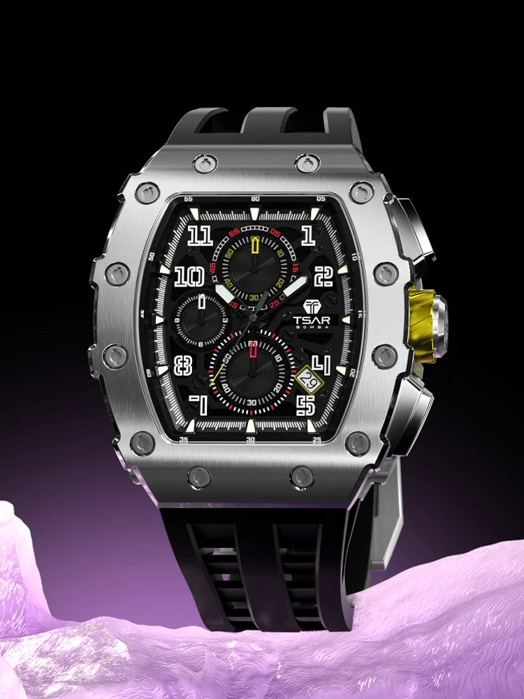 TSAR BOMBA Herrenuhr Luxus Design