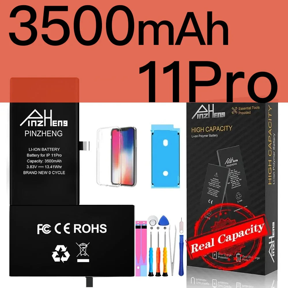 PINZHENG Hochkapazitäts-Akku für iPhone