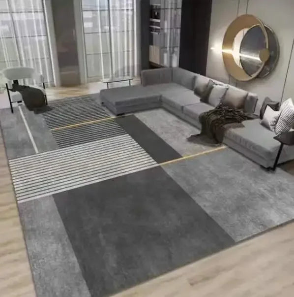 Moderner Schlichter Wohnzimmer Dekorations-Teppich