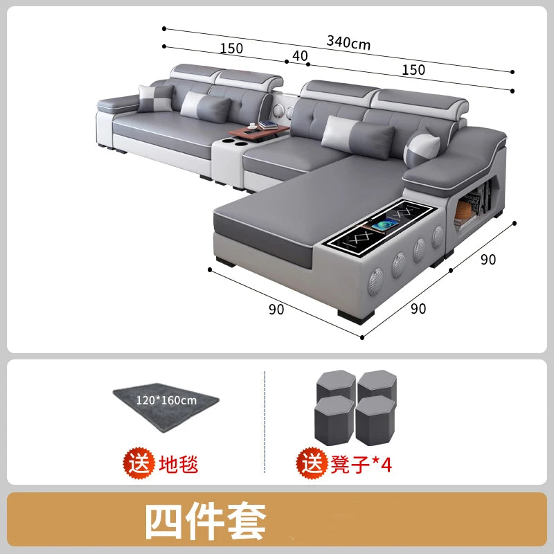 Wohnzimmer Luxus Sofas Modern Nordisch