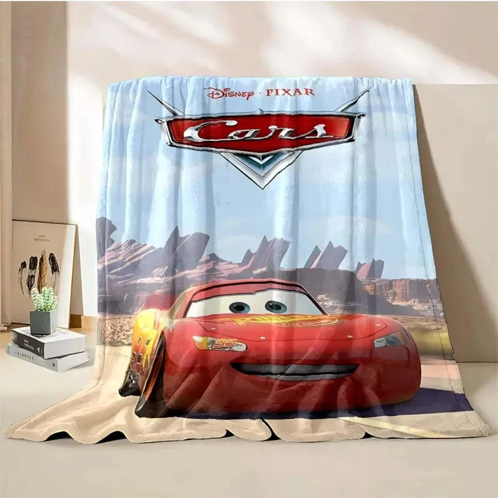 Pixar Cars Lightning McQueen Flanelldecke