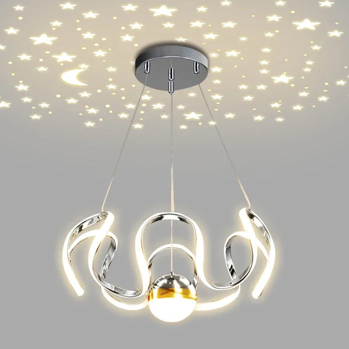 Moderner Stilvoller LED Kronleuchter