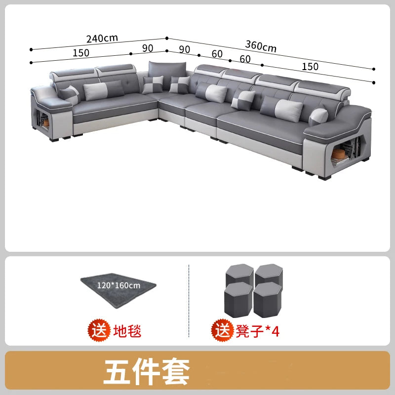 Wohnzimmer Luxus Sofas Modern Nordisch