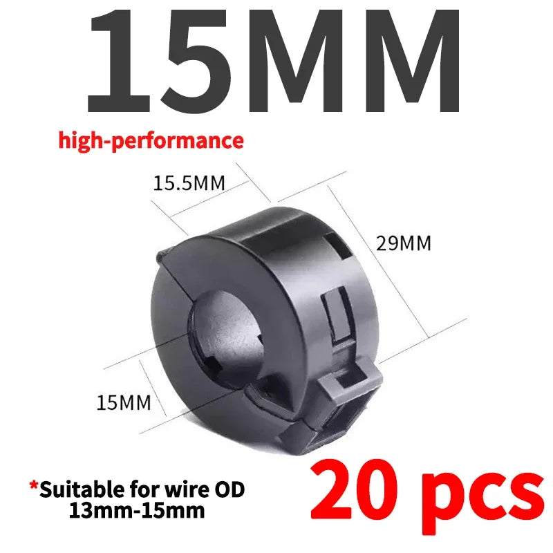 20 Stück Magnetring Ferrit-Filter