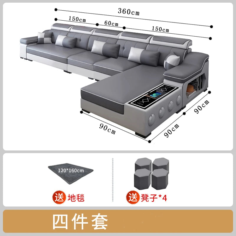 Wohnzimmer Luxus Sofas Modern Nordisch