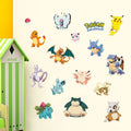 Cartoon Pokemon Pikachu Wandaufkleber