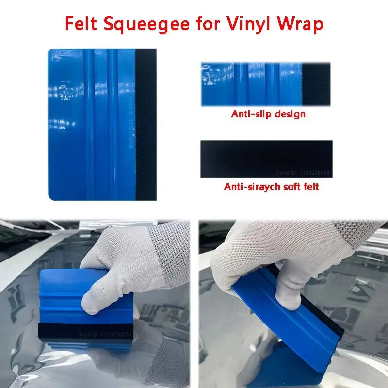 PWS Folierungs-Werkzeug-Set - Profi Car-Wrapping & Scheibentönungs-Kit