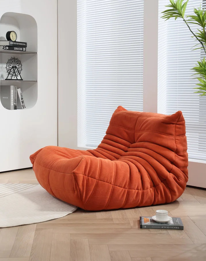 Caterpillar Lounge Sessel – Moderner Lazy Sofa für Balkon & Büro