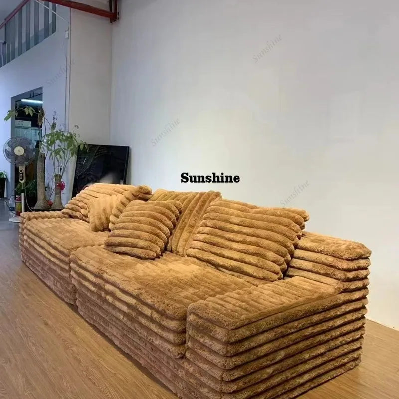 Puff European Vacuum Compressed Sofa Minimalist Nordic Modern Living Room Sofas Lounge 2 Seater Woonkamerbanken Home Furniture