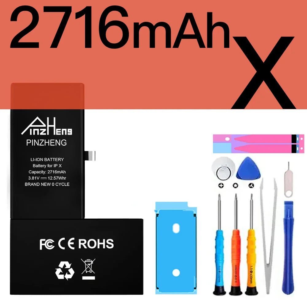 PINZHENG Hochkapazitäts-Akku für iPhone