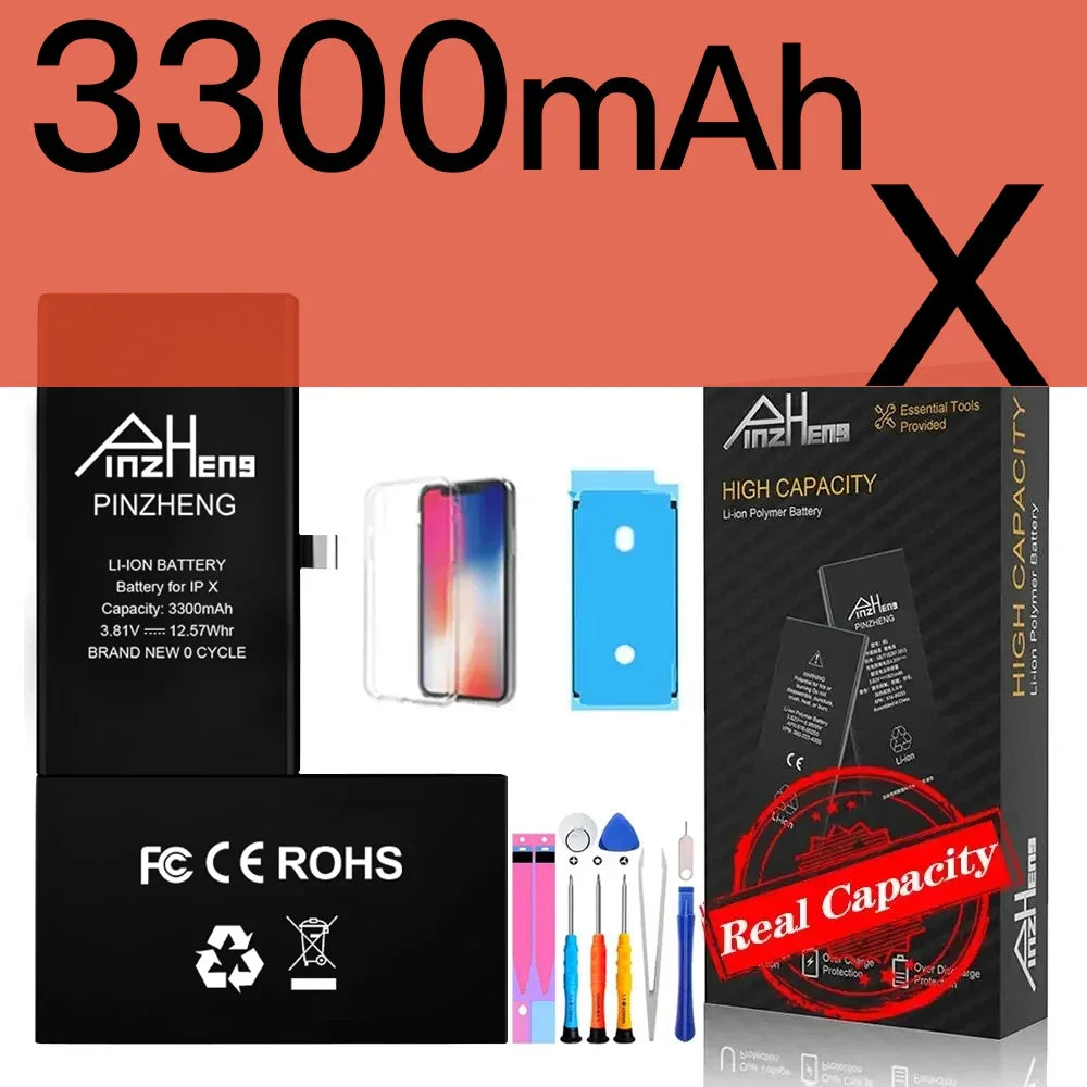 PINZHENG Hochkapazitäts-Akku für iPhone