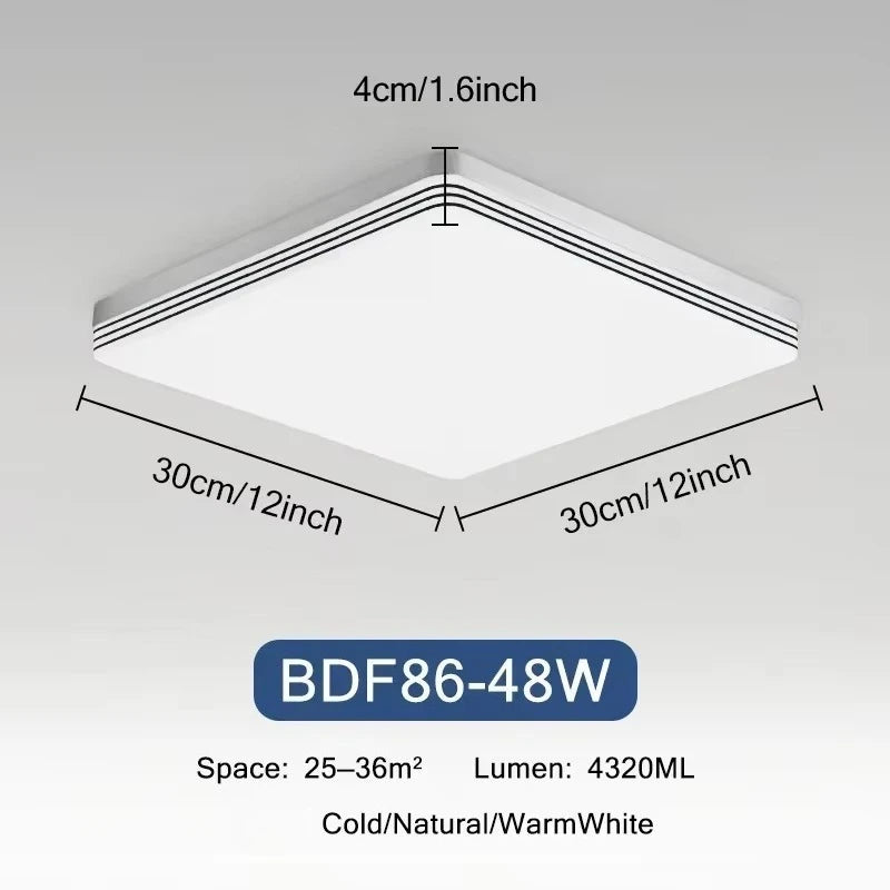 Moderne LED Deckenleuchte