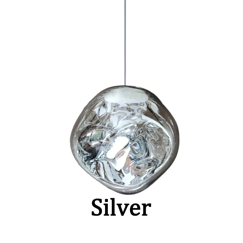 Moderne Lava LED Kronleuchter