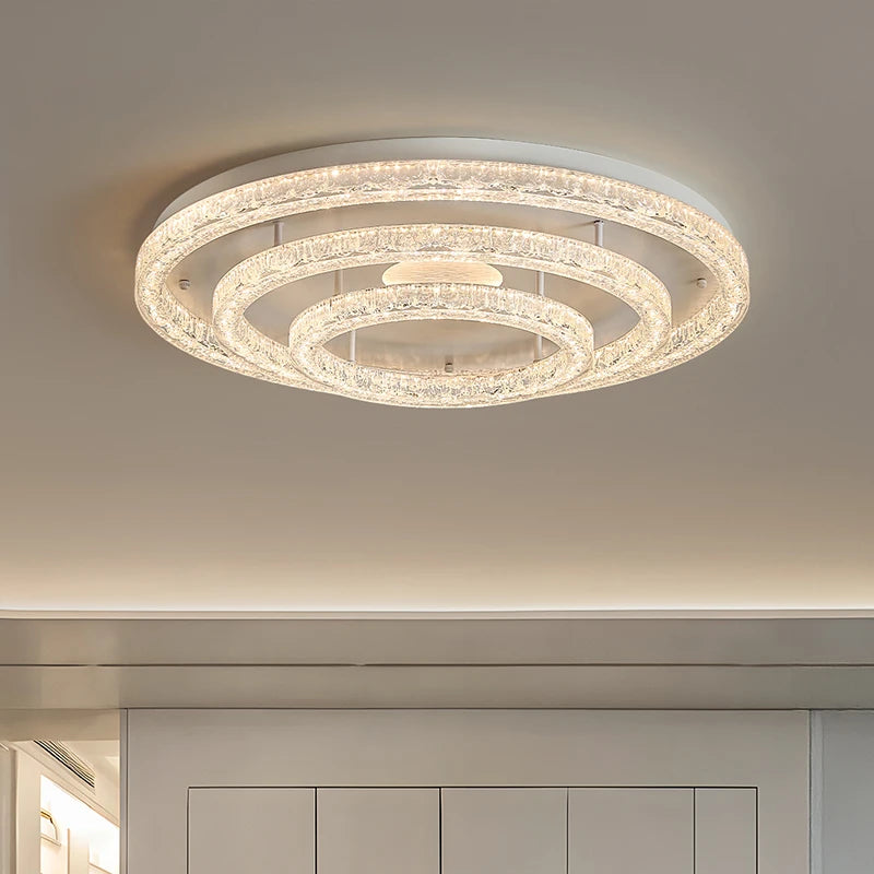 Nordische LED Deckenlampe - Moderne Wohnzimmer Beleuchtung für Schlafzimmer und Innenräume