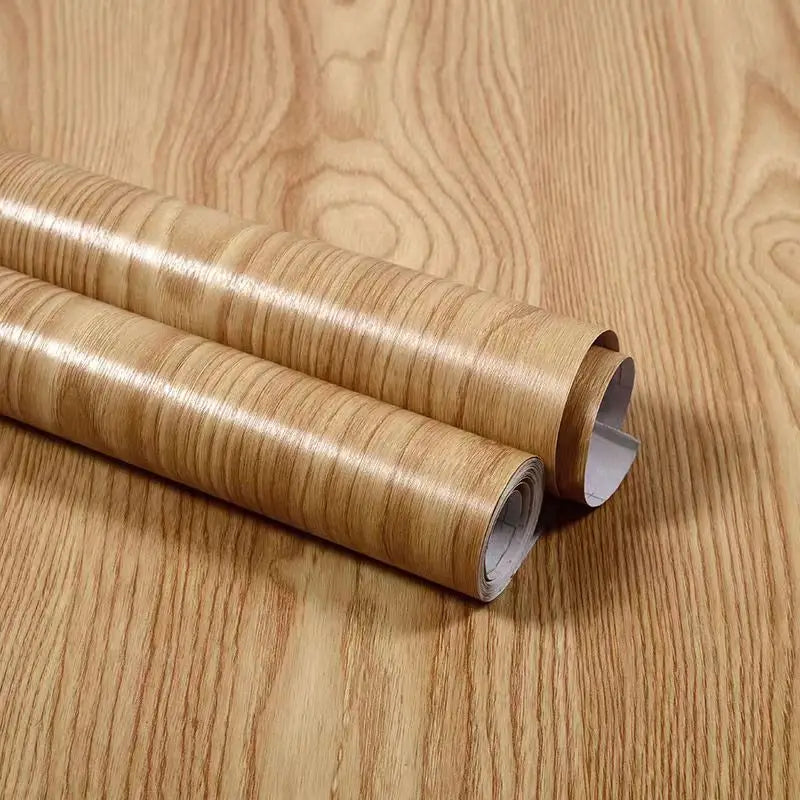 Holzmaserung DIY Aufkleber PVC Selbstklebende Wasserfeste Tapete
