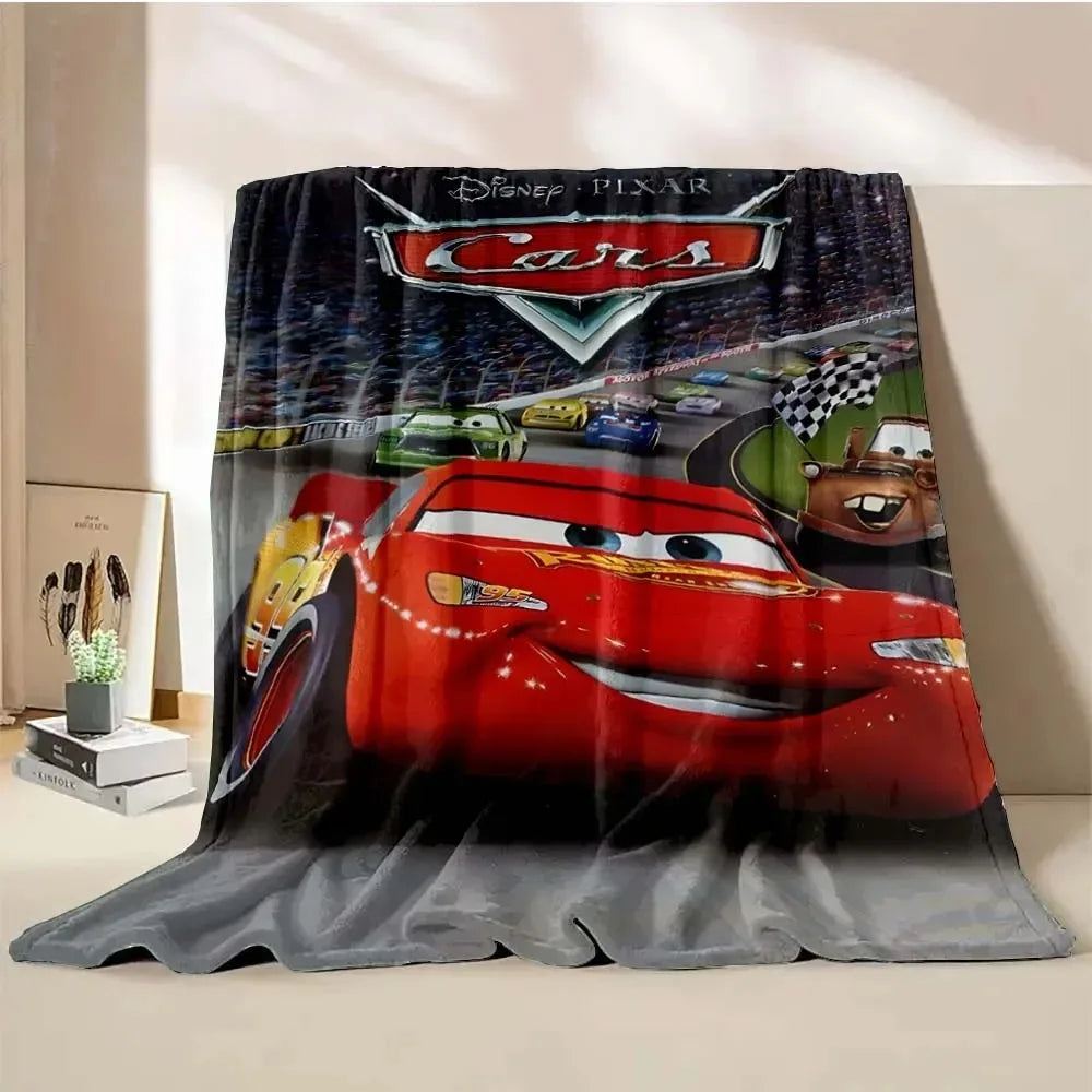 Pixar Cars Lightning McQueen Flanelldecke