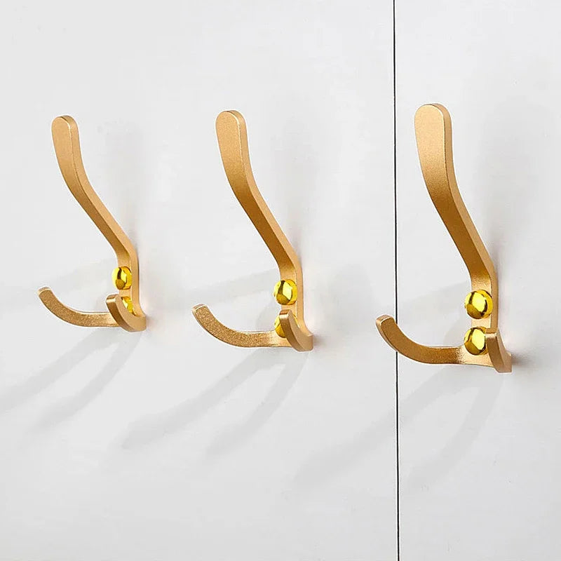 Aluminium Wandhaken selbstklebend – Für Mäntel, Handtücher & Schlüssel