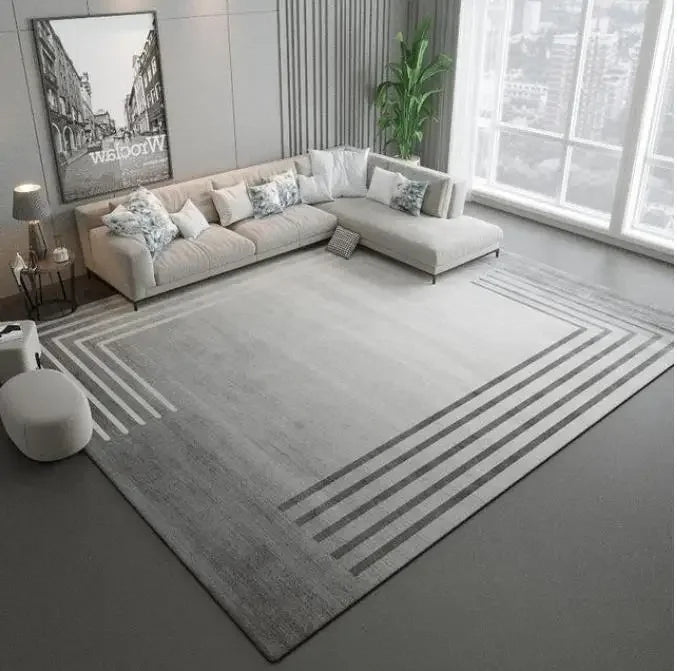 Moderner Schlichter Wohnzimmer Dekorations-Teppich
