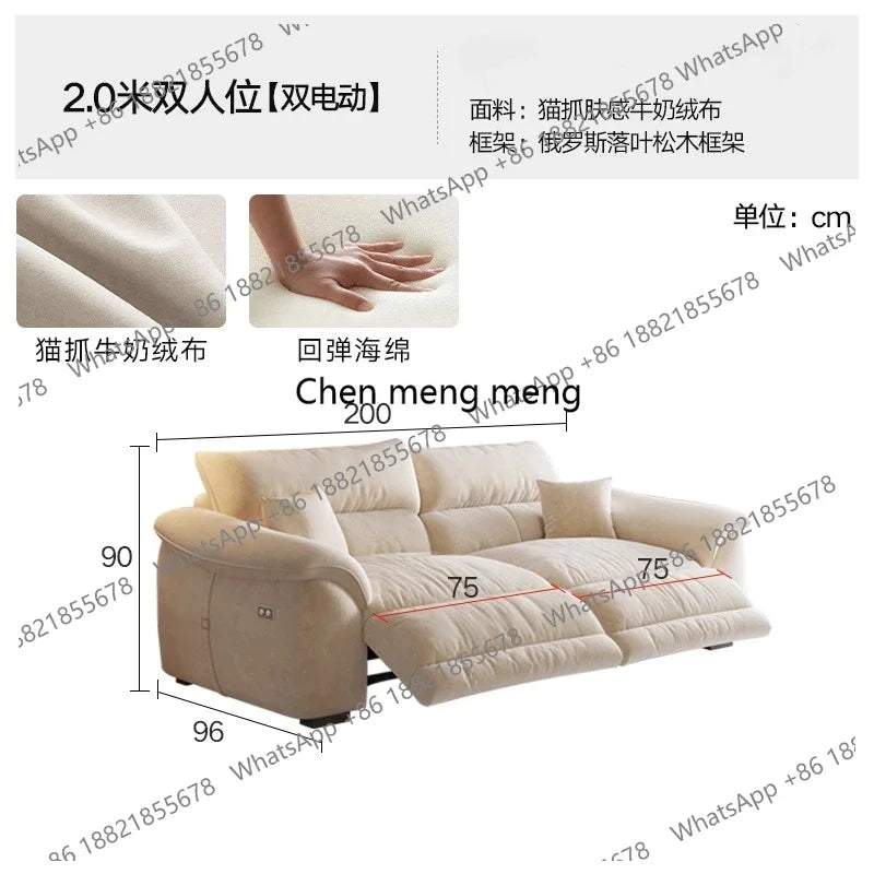 M178 Modern luxury functional electric sofa living room sofas couch bed Convertible sofa Cloth Armchair home furniture armchairs