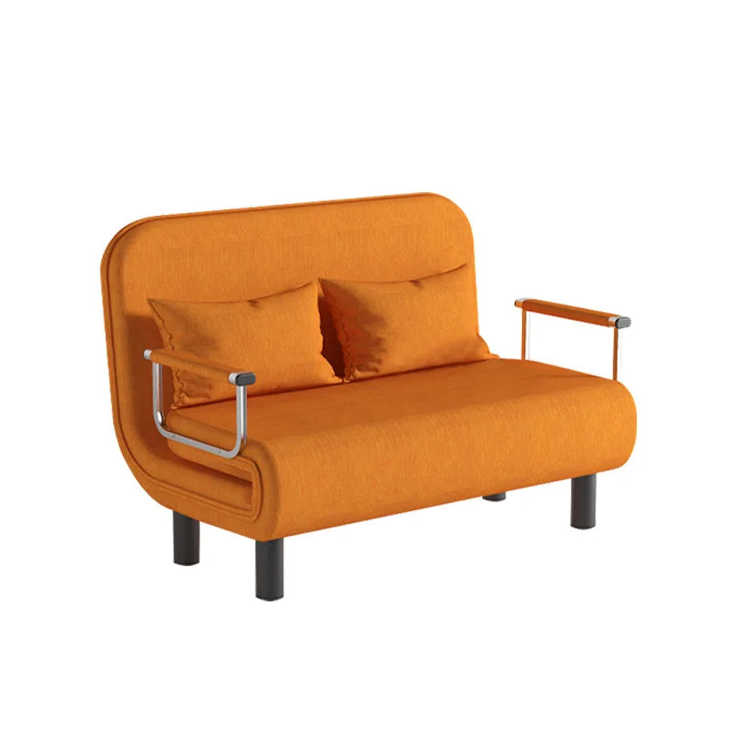 IHOME 65cm Graues Schlichtes Klappsofa-Bett