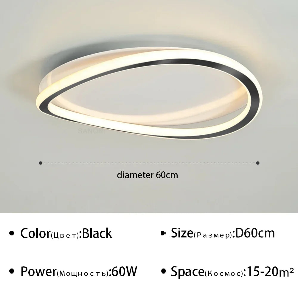 Moderne LED Decken-Kronleuchter Lampe