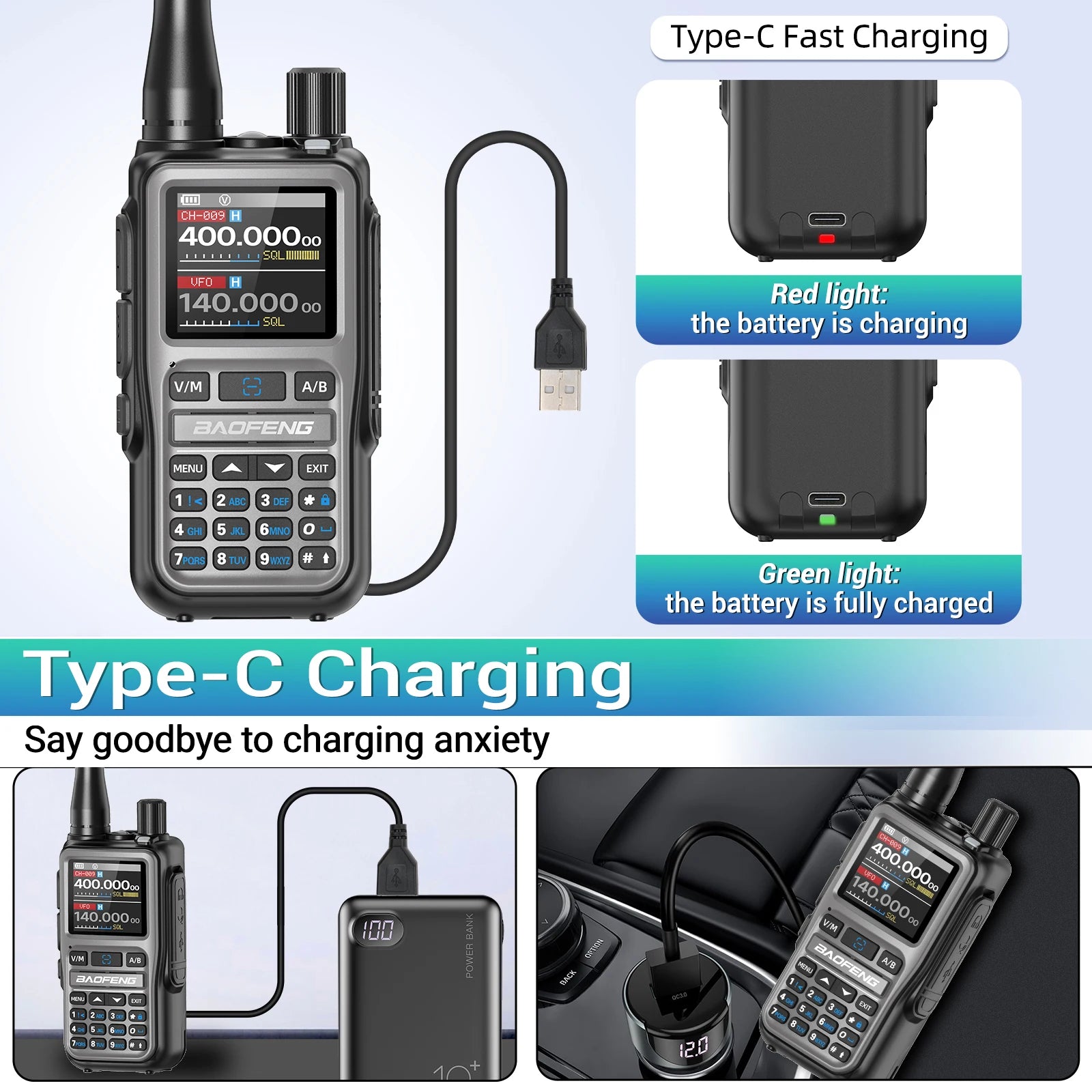 BAOFENG UV-5R Mini Walkie-Talkie