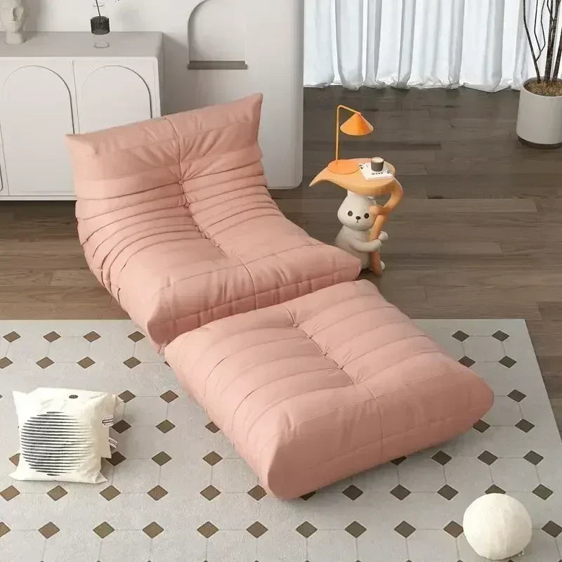 Bean Bag Chair for Adults Teens Comfy Reading Gaming Floor Lounge Fireside Chair Single Armless Lazy Sofa Couch for Living Room