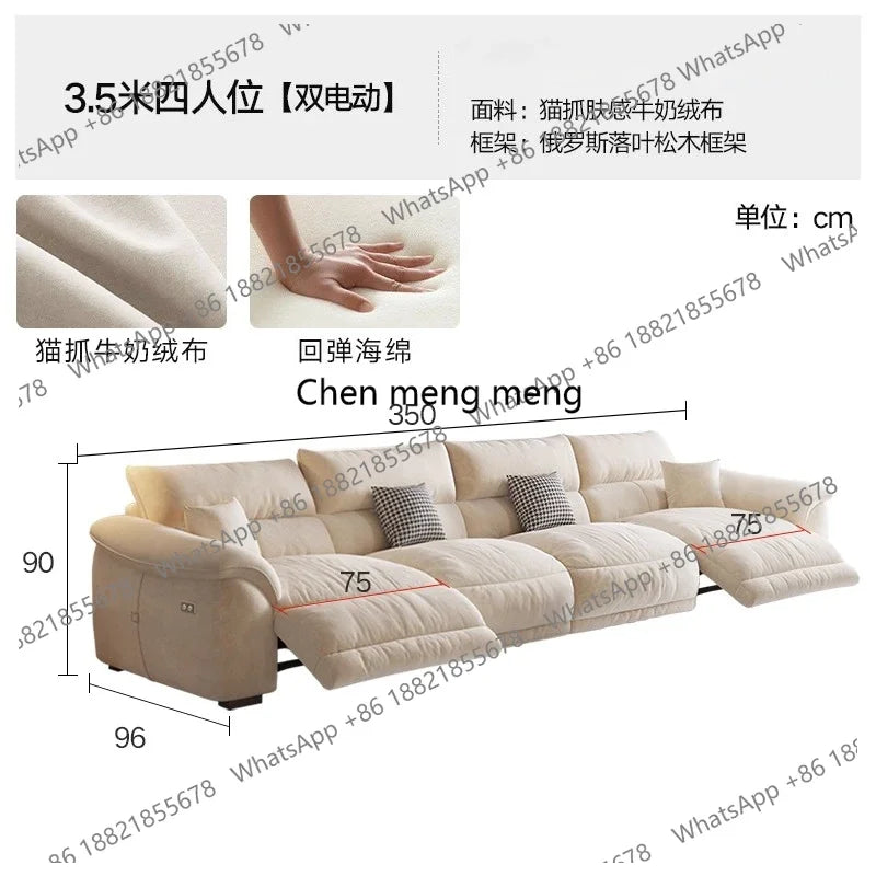 M178 Modern luxury functional electric sofa living room sofas couch bed Convertible sofa Cloth Armchair home furniture armchairs