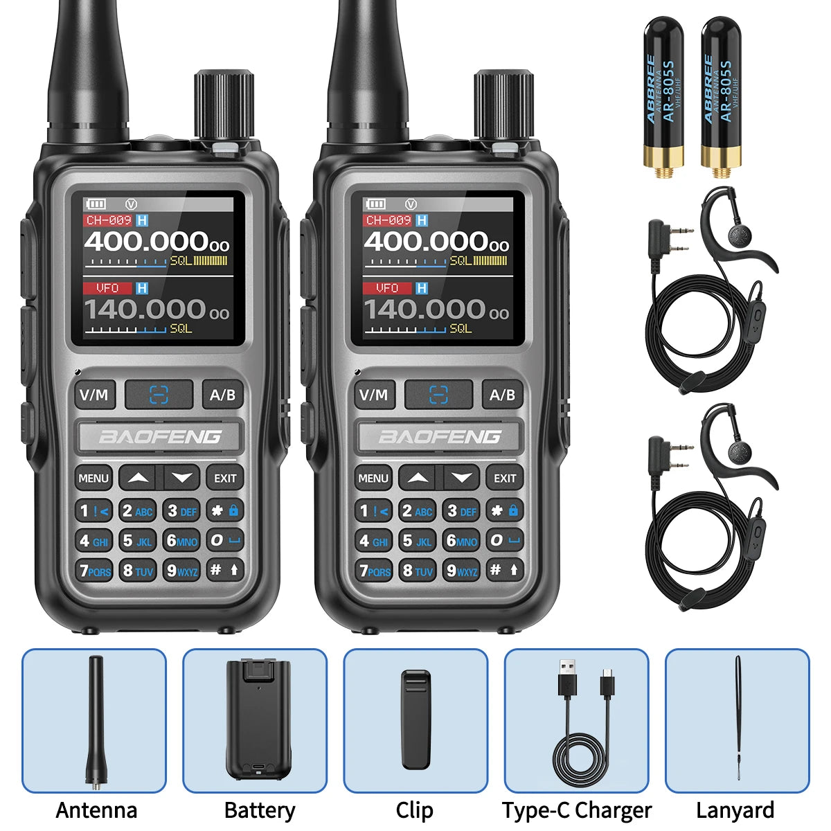 BAOFENG UV-5R Mini Walkie-Talkie
