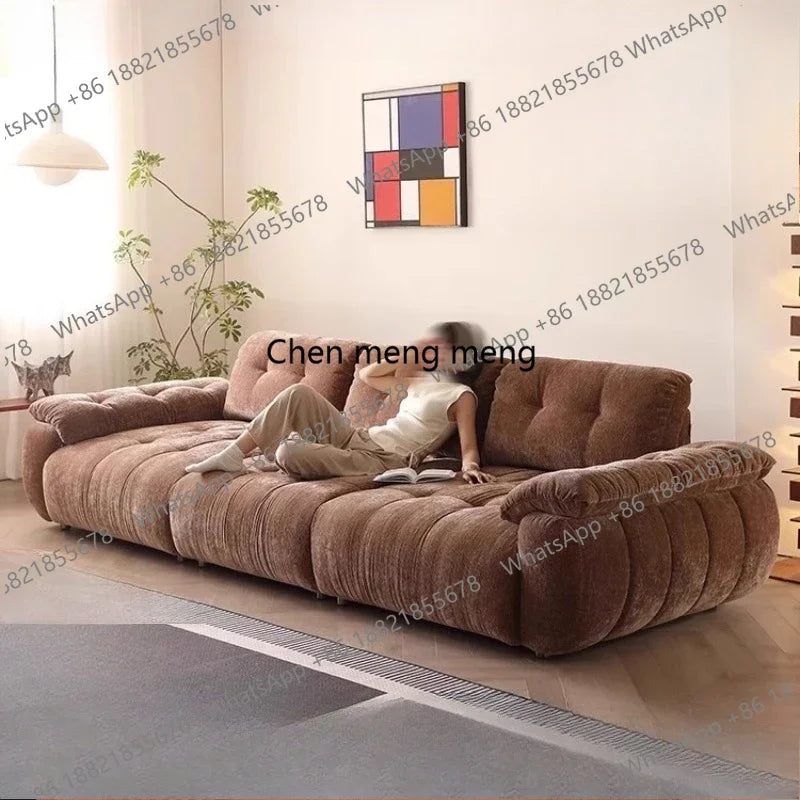 02M Design Loveseat Living Room Sofas Lounge Couch Create Filling Living Room Sofas Relaxing European Divano Postmodern Furnitur