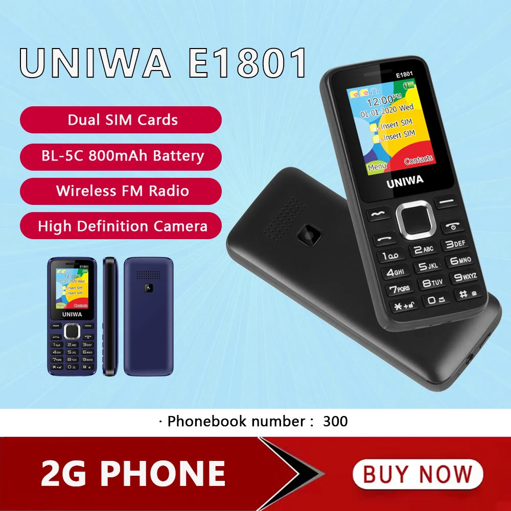 UNIWA E1801 Feature Phone