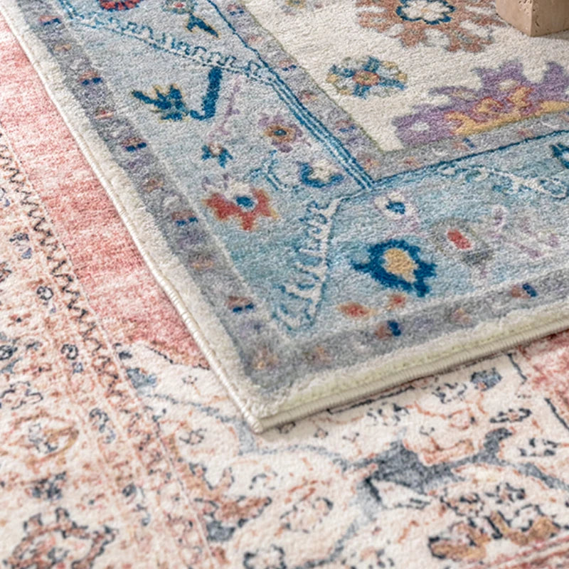 Amerikanischer Retro Teppich für Wohnzimmer